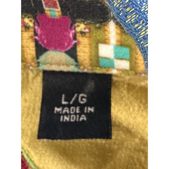 Robert Graham Flip Cuff Long Sleeve Shirt Size Large Knowledge Wisdom Truth - Picture 7 of 7